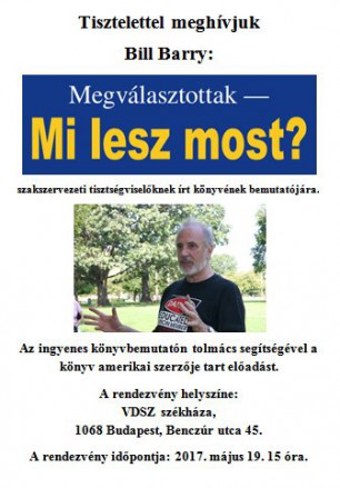 Bill Barry - Megválasztottak, mi lesz most? könyvbemutató