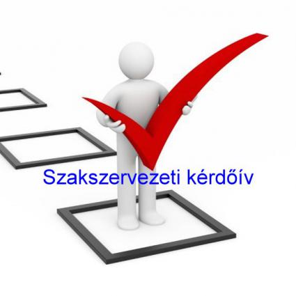 ONLINE SZAKSZERVEZETI KÉRDŐÍV