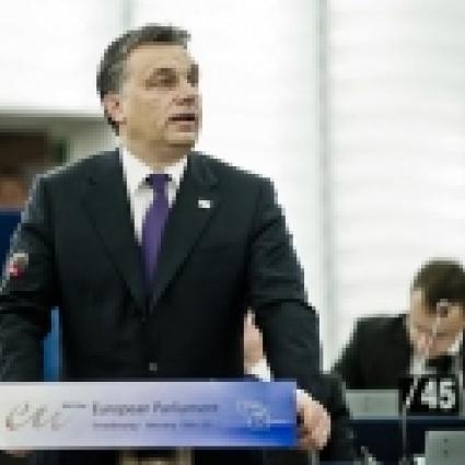 Orbán Viktor ismertette a magyar elnökség féléves programját az Európai Parlamentben