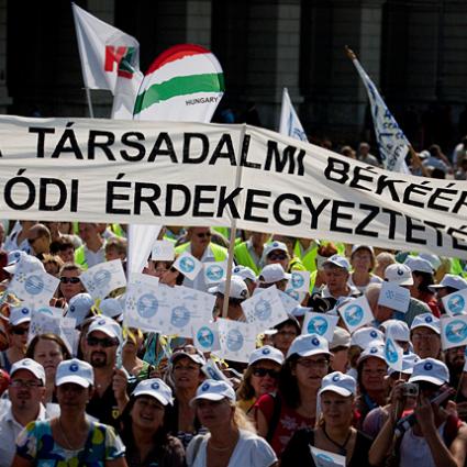 Hatalmas demonstrációk kezdõdnek szeptember 29-én