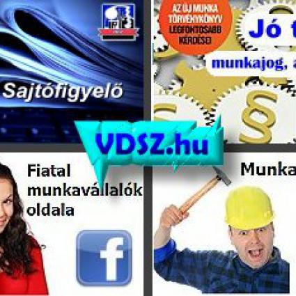 A VDSZ új tematikus oldalai - folyamatosan informálunk!