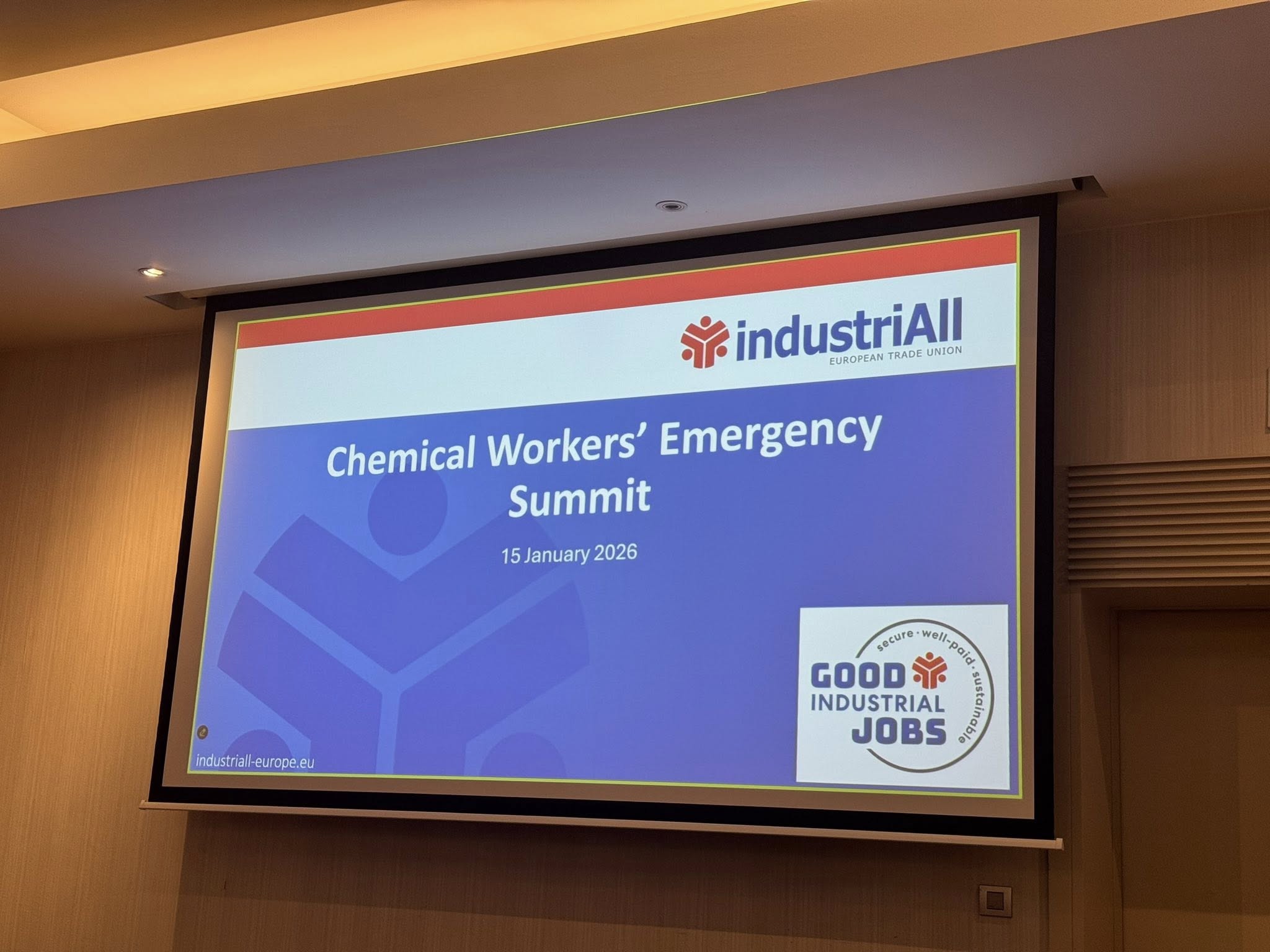 Vegyipari Dolgozók Vészhelyzeti Csúcstalálkozója