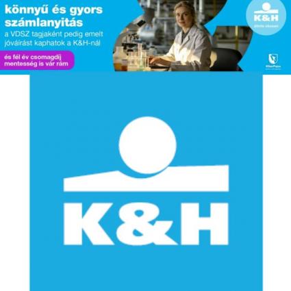 K&H banki ajánlat VDSZ tagok részére 2026