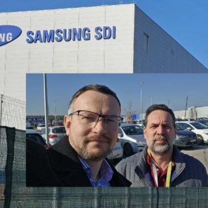 VDSZ munkavédelmi egyeztetés a gödi Samsungban / OSH negotiations at Samsung SDI Hungary